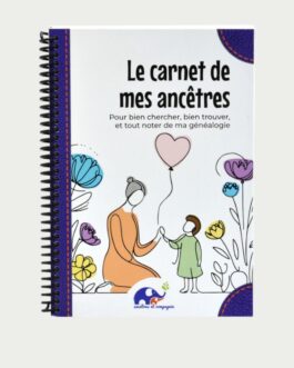 La couverture du Carnet de mes ancêtres